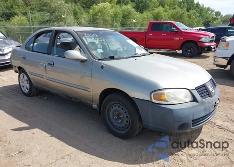 2004 Nissan Sentra 1.8S z USA, uszkodzony, nr VIN 3N1CB51DX4L916850